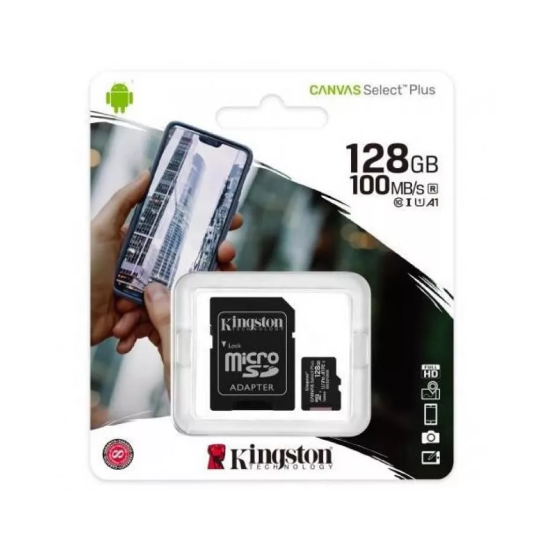 MICROSD KINGSTON CANVAS SELECT PLUS 128GB SDCS2/128GB