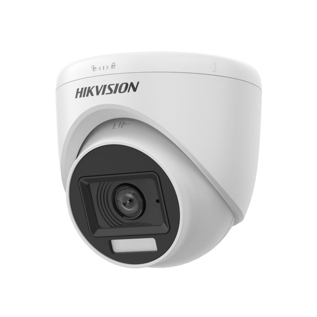 CAMARA DE SEGURIDAD HIKVISION ANALOGA 3K TURRET DUAL LUZ/AUDIO WDR DS-2CE76K0T-LPFS 300615451