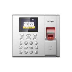 CONTROL DE ACCESO DE HUELLA DIGITAL HIKVISION DS-K1T8003MF(O-STD) (E) CON LECTOR DE TARJETAS M1 TECLADO Y PANTALLA 2.4" 302907421