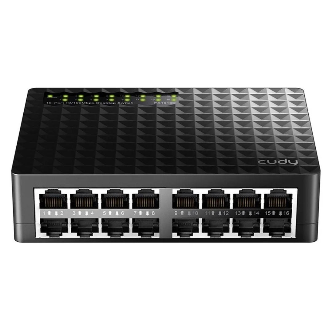 SWITCH CUDY FS1016D 16XPORT 10/100 MBPS