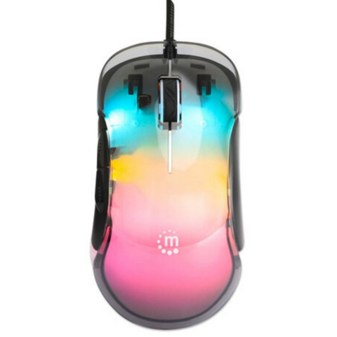 Mouse con cable RGB Manhattan 190381