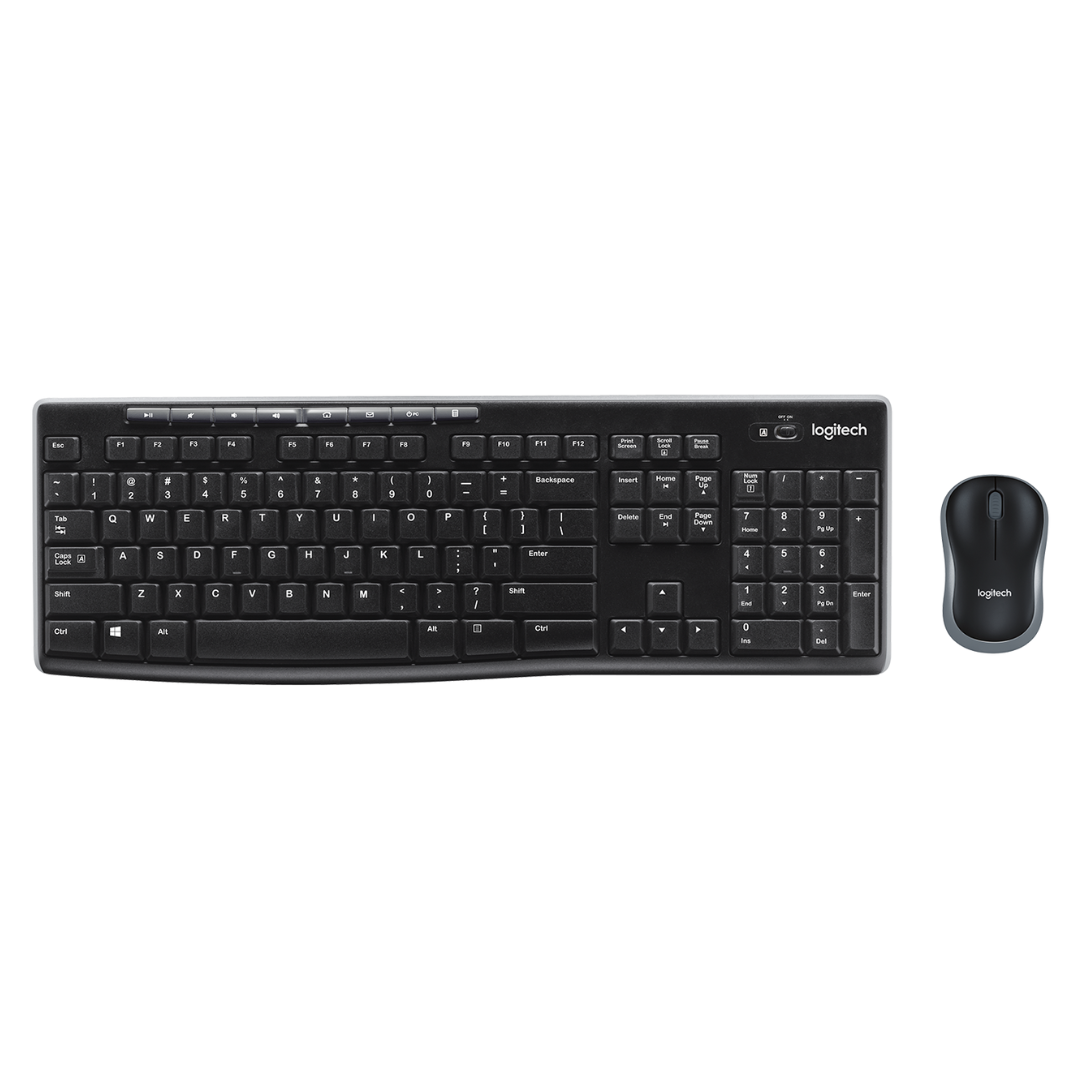 Combo de teclado y mouse inalámbrico MK270