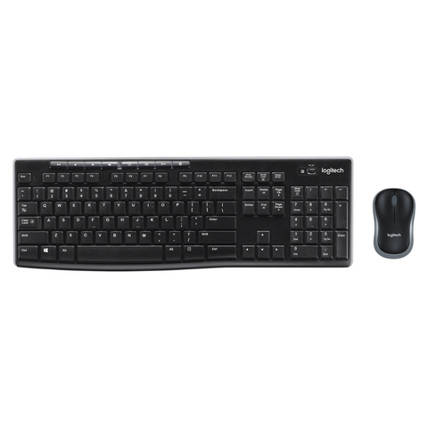 Combo de teclado y mouse inalámbrico MK270