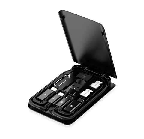 ESTUCHE PORTÁTIL MULTIFUNCIONAL CON CABLE TIPO C XTC-570