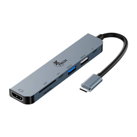 ADAPTADOR 7 EN 1 USB-C XTC-571 XTECH