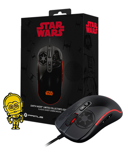 Mouse Gladius 12400T Edición Darth Vader